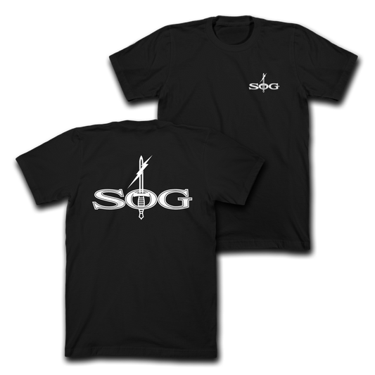 SOG Team T-Shirt - Black and White **Pre-Order**